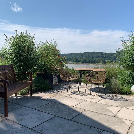 Stille X Weite - Hochwertige Wohnung Mit See-Panorama Kronburg Kültér fotó