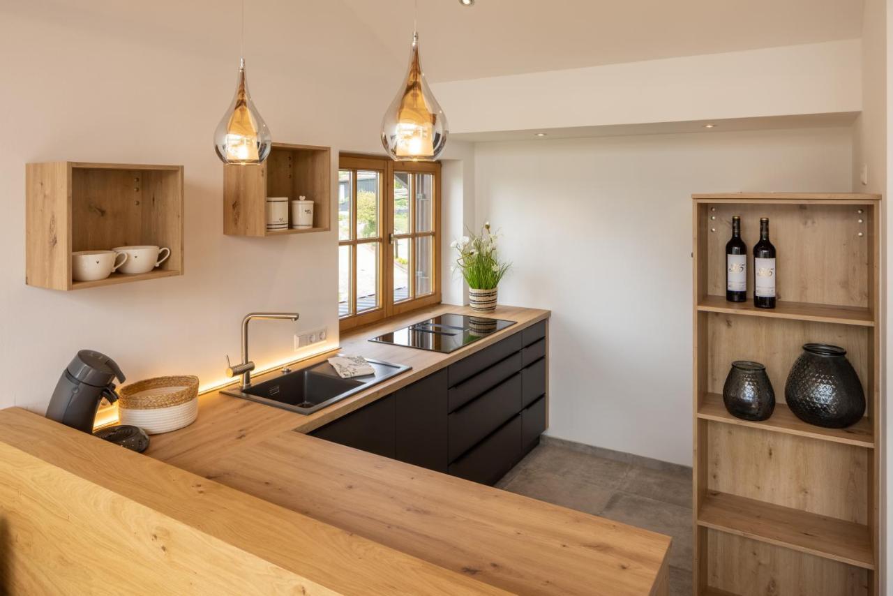 Stille X Weite - Hochwertige Wohnung Mit See-Panorama Kronburg Kültér fotó