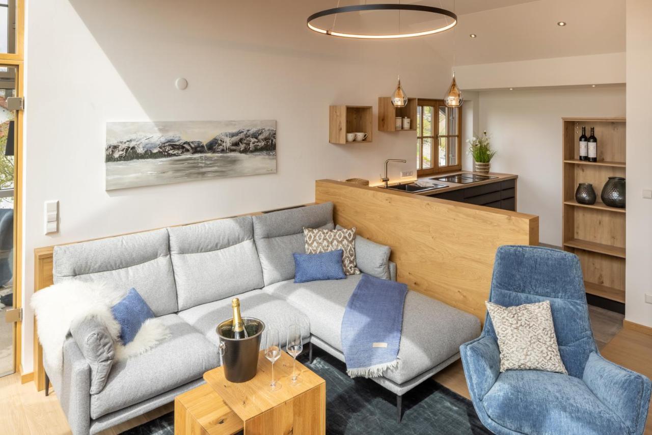 Stille X Weite - Hochwertige Wohnung Mit See-Panorama Kronburg Kültér fotó