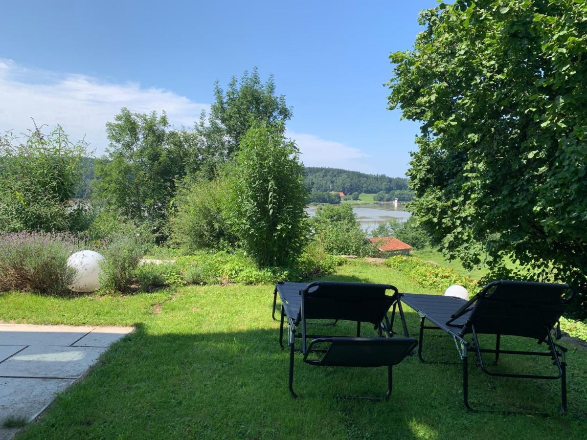 Stille X Weite - Hochwertige Wohnung Mit See-Panorama Kronburg Kültér fotó