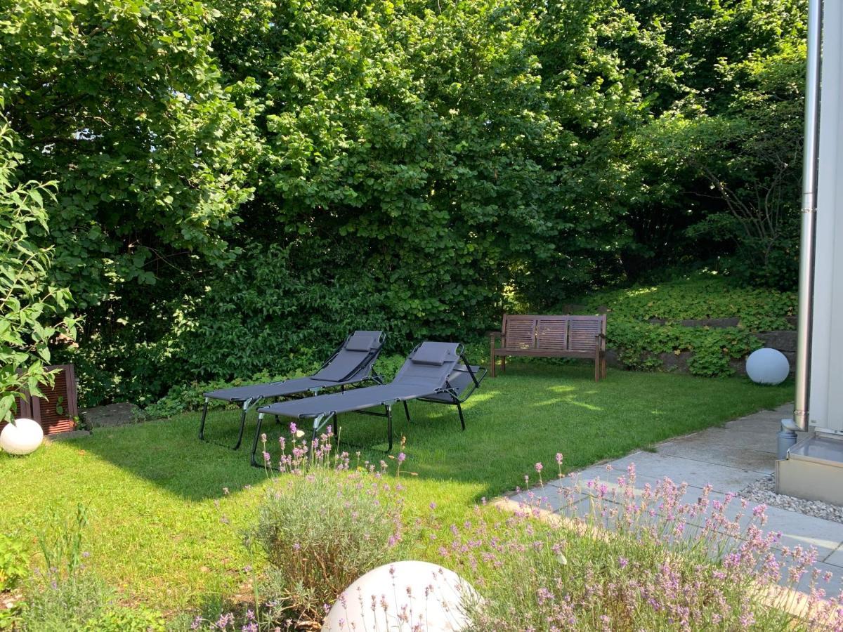 Stille X Weite - Hochwertige Wohnung Mit See-Panorama Kronburg Kültér fotó